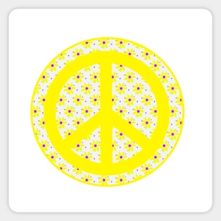 RETRO Peace Sign Sticker